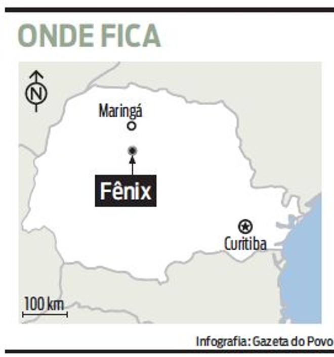Veja onde fica Fênix |
