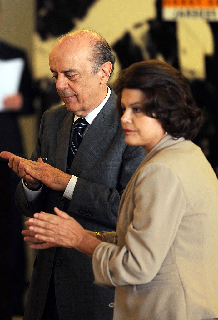 Dilma Rousseff e José Serra: preferência pela petista cresce à medida que ela vai se tornando mais conhecida da população | Roosewelt Pinheiro/ABr