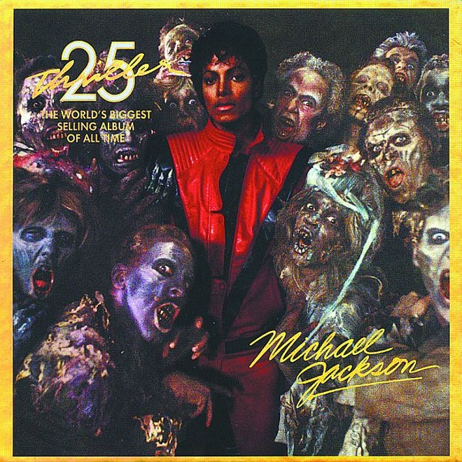 Em Thriller, um clássico dos anos 80: couro vermelho e ombreiras | 