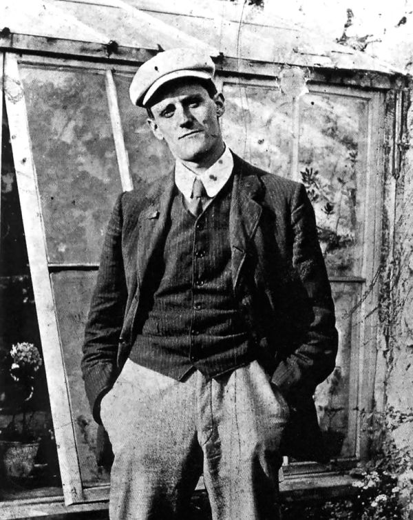 O autor irlandês James Joyce
escreveu o clássico Ulisses em 1922 | Arquivo/Gazeta do Povo