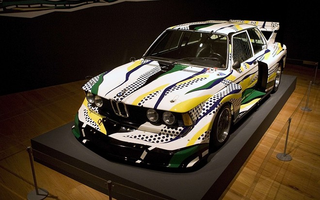 Uma BMW 320i, modelo 1977, de Roy Lichtenstein | 