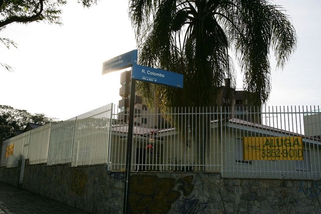 Casa onde funcionou o comitê pró-Beto Richa dos dissidentes do PRTB: aluguel de R$ 1.500 bancado pelo PSDB | 