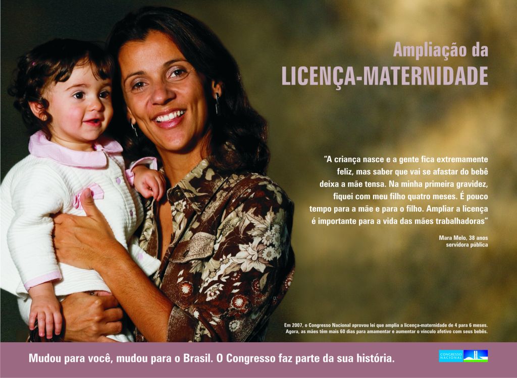 Publicidade do Congresso: eles querem notícias positivas. | Reprodução