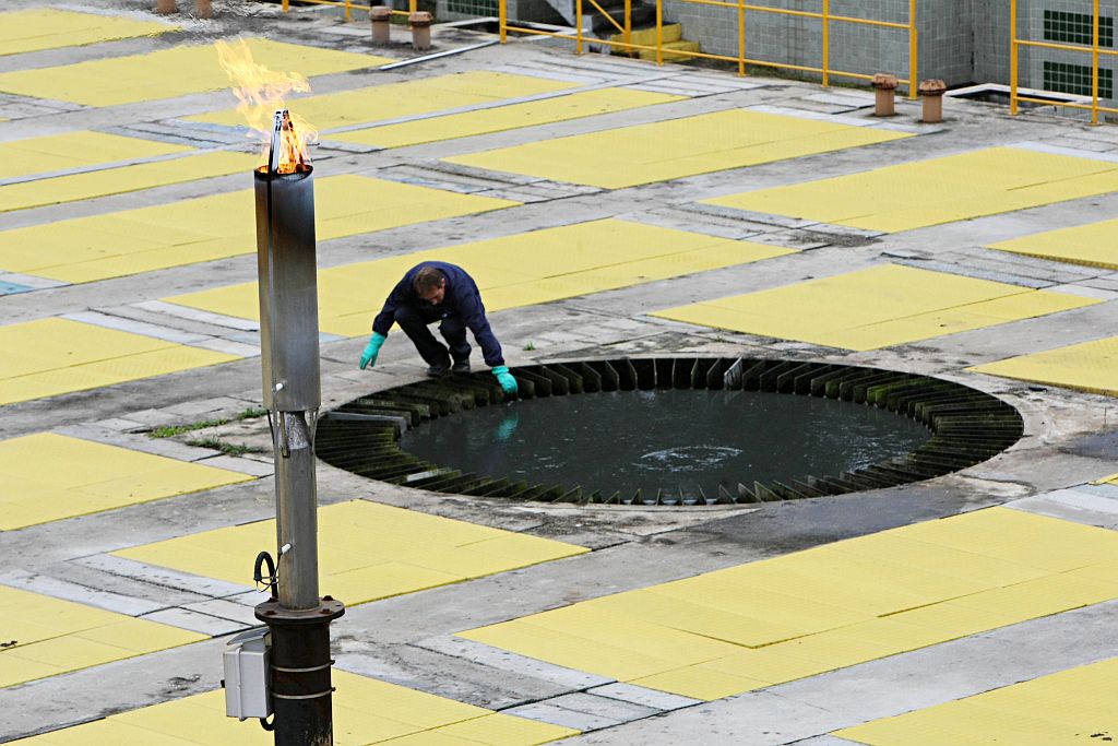 Estação de Tratamento de Esgoto Atuba Sul, em Curitiba: modelo de sustentabilidade | Albari Rosa/Gazeta do Povo
