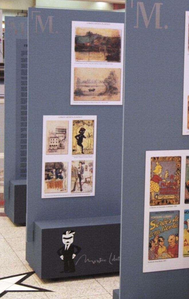 Mostra conta trajetória de Lobato | Divulgação