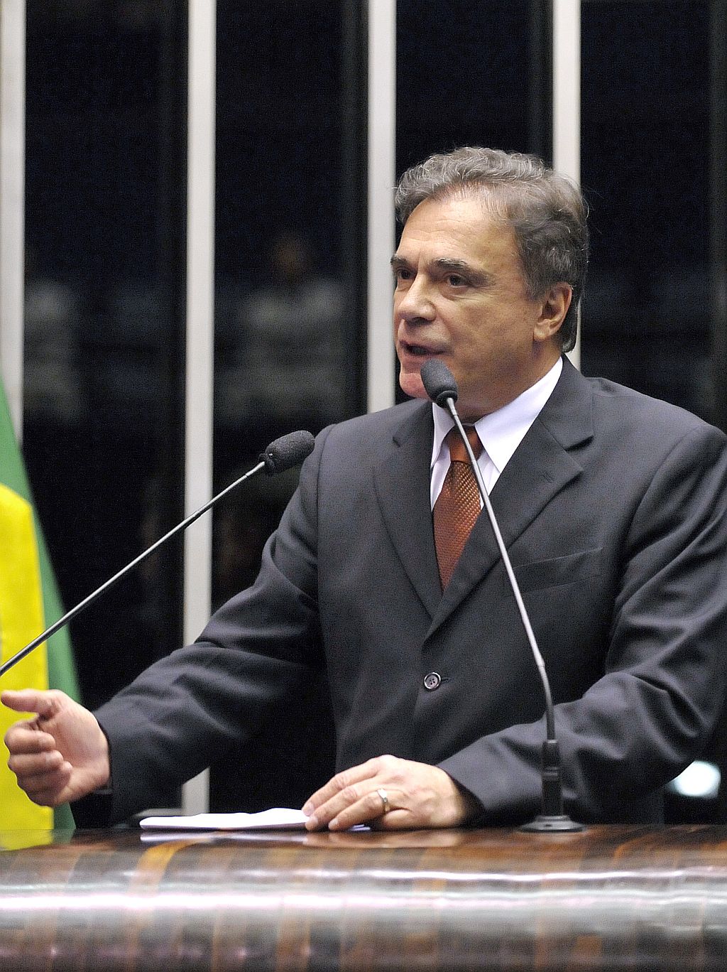 O presidente se tornou o maior pizzaiolo do país quando não puniu os acusados de seu governo envolvidos em corrupção. Alvaro Dias (PSDB-PR), senador | Geraldo Magela/Ag. Senado