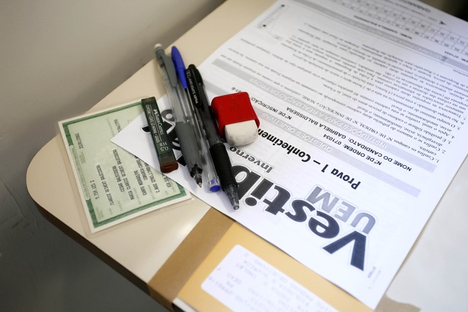 O Vestibular de Inverno foi realizado entre 12 e 14 de julho e teve 23.031 candidatos inscritos (um recorde) | Heitor Marcon/Divulgação Asc