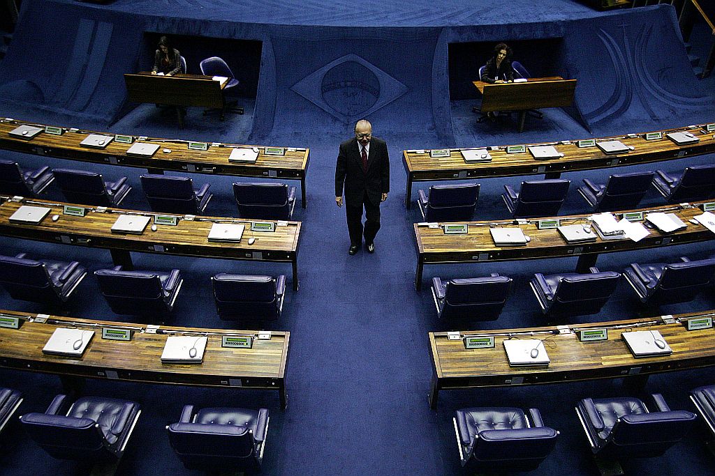Plenário vazio: Sarney cita 40 medidas que contribuíram para o saneamento dos graves problemas de natureza ética e legal | André Dusek/AE