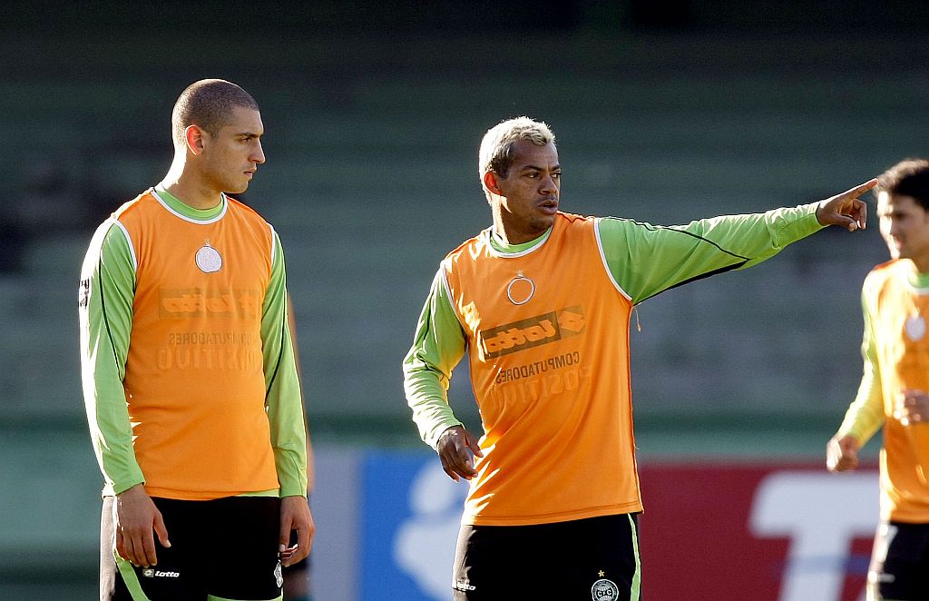 Marcelinho Paraíba com Ariel | Valterci Santos/Gazeta do Povo
