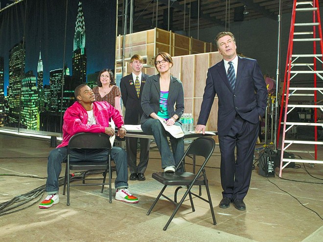 30 Rock: comédia que narra os bastidores de uma emissora de televisão, recebeu 22 indicações ao prêmio, incluindo melhor comédia, ator (Alec Baldwin) e atriz (Tina Fey) | Fotos: Divulgação