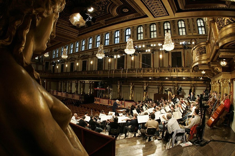 O maestro Georges Pretre ensaia com a Orquestra Filarmônica de Viena | Herwig Prammer/ Reuters