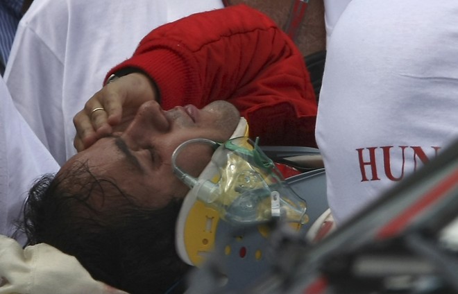 Massa sofre acidente no treino do GP da Hungria |