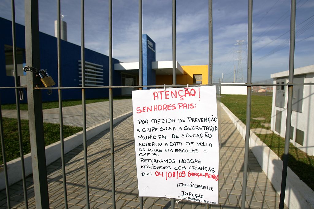 Creche informa adiamento da volta às aulas: em Curitiba, rede pública volta a funcionar no dia 4 | Daniel Castellano/Gazeta do Povo