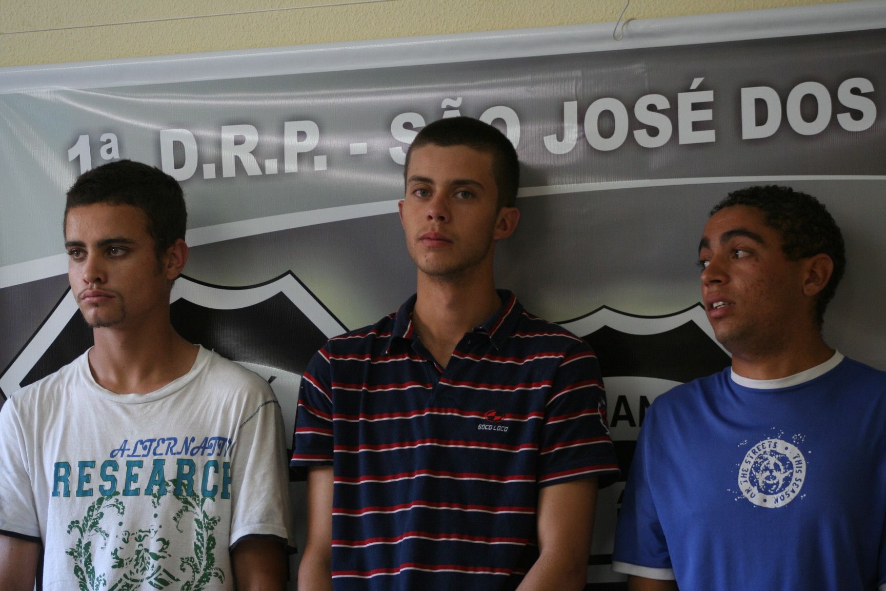 Segundo a polícia, Wagner, Kelvin e Wanderlei serão indiciados por tentativa de homicídio e tráfico de drogas | Divulgação/Sesp