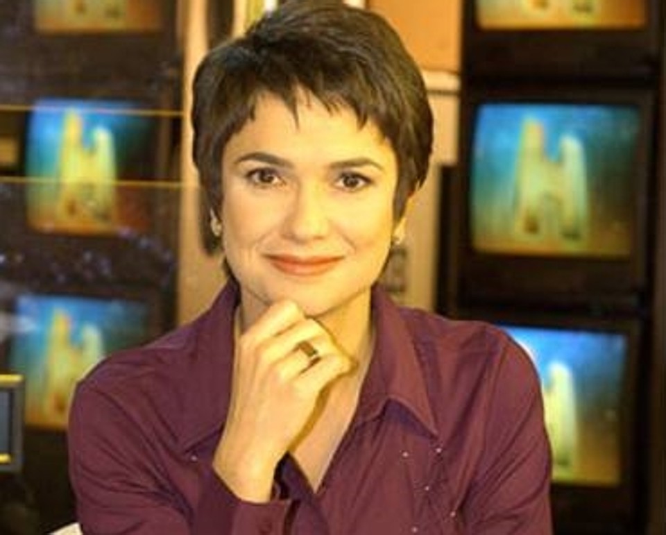 A jornalista Sandra Annenberg | Divulgação