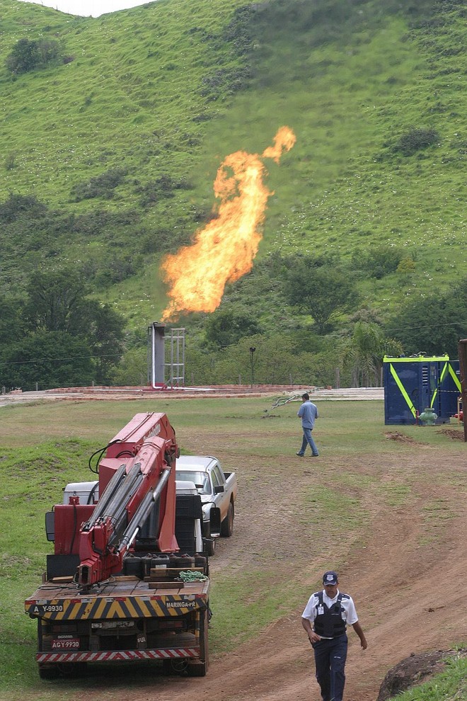 Campo de gás natural em Pitanga, Centro do estado, vai produzir 200 mil metros cúbicos por mês | 