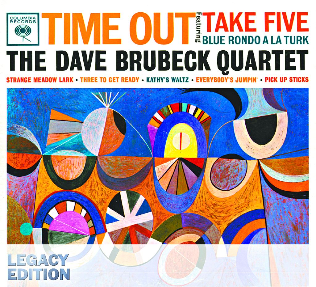 Capa de Time Out, o clássico do Dave Brubeck Quartet gravado em 1959, mesmo ano de Kind of Blue, de Miles Davis | Reprodução