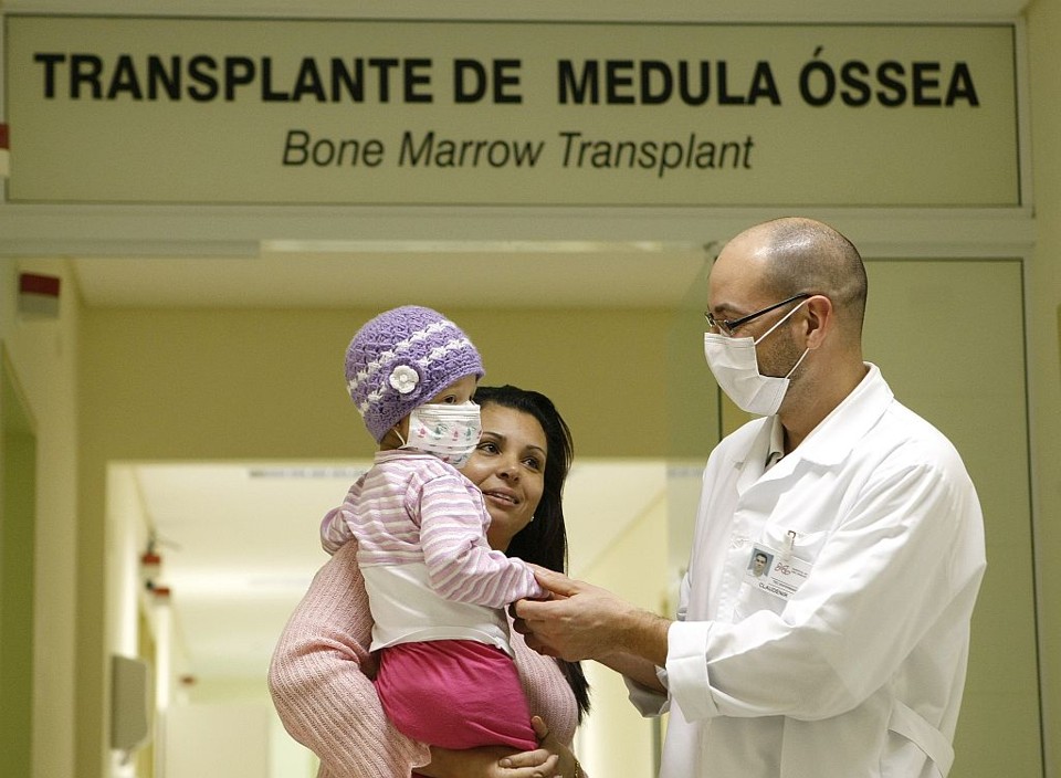 30 anos do transplante de medula Paciente no hospital Nossa Senhora das Graças: transplante mais seguro hoje | Rodolfo Bührer/Gazeta do Povo