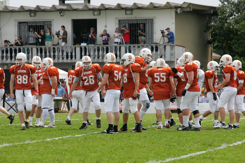 Brown Spiders largaram com vitória em Joinville pelo Torneio Touchdown | Ivonaldo Alexandre / Gazeta do Povo