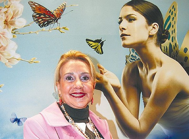 Suzana Slaviero compareceu à mostra dentro do espírito 