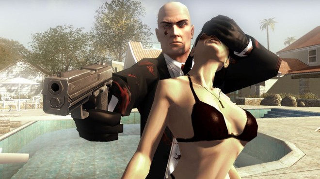Cena de Hitman, um dos vários games retirados da web na China |