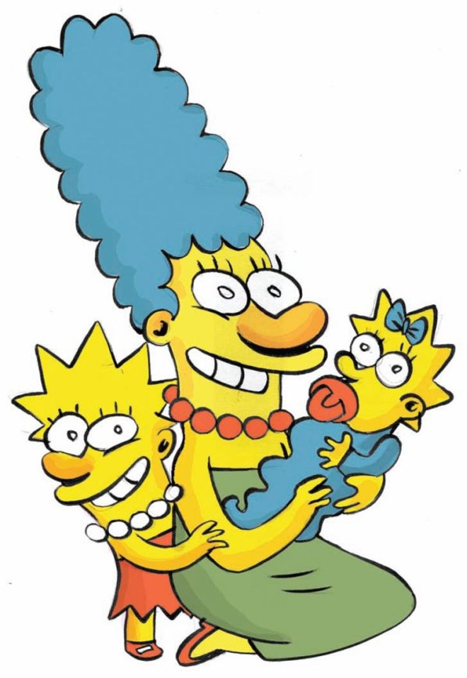 Personagens do desenho Os Simpsons reinterpretados pelo cartunista Benett, da Gazeta do Povo, especialmente para o Caderno G |