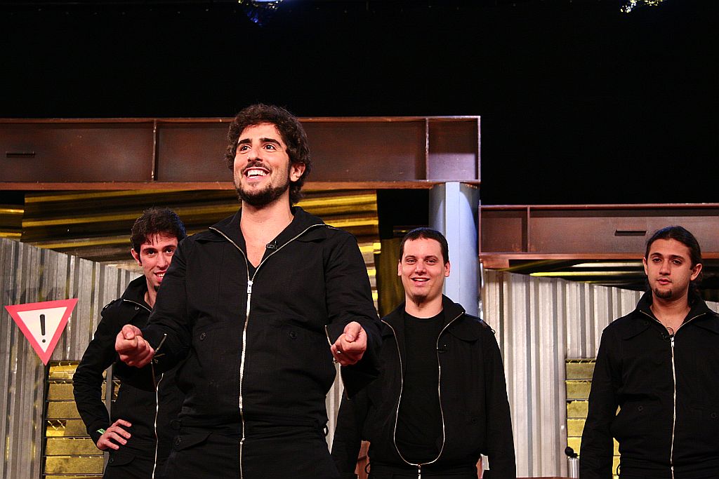 Marcos Mion comanda a equipe do programa Quinta Categoria, inspirado em Whose Line Is It Anyway? | Divulgação