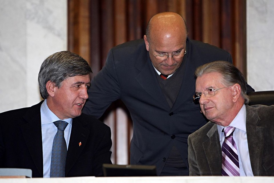 Martin fala a deputados: sem motivo para fechar o comércio | Albari Rosa/ Gazeta do Povo