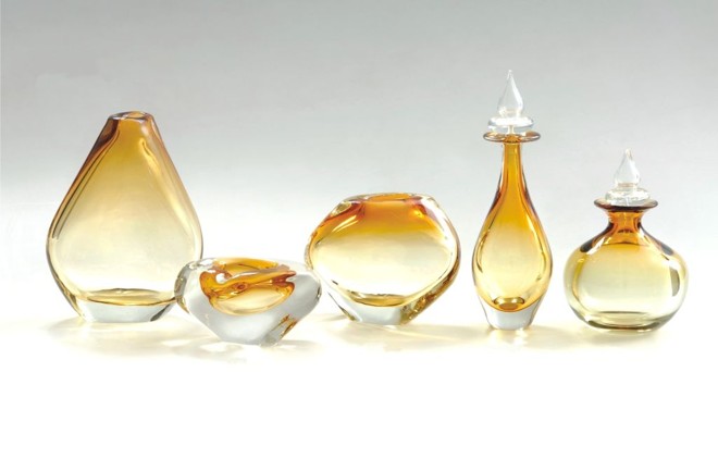 Peças em vidro da Cristais São Marcos. Preços variados | 