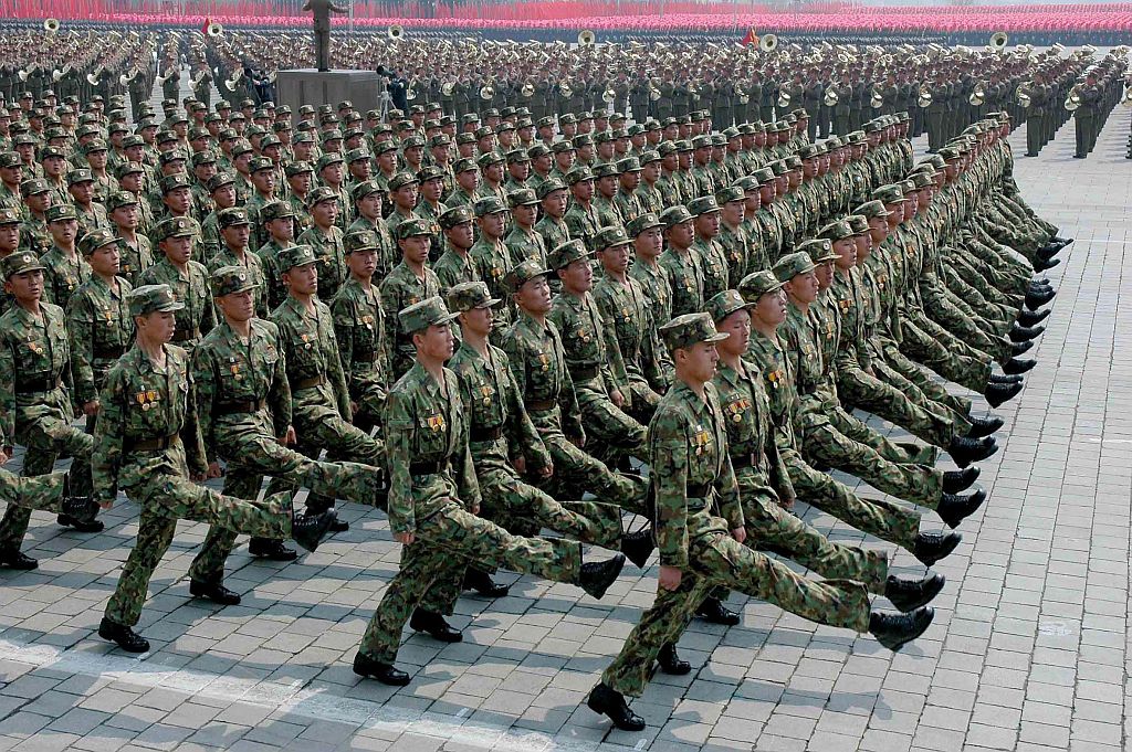 Militares do Exército coreano: eles eram instrutores de guerrilheiros brasileiros | EPA-KCNA
