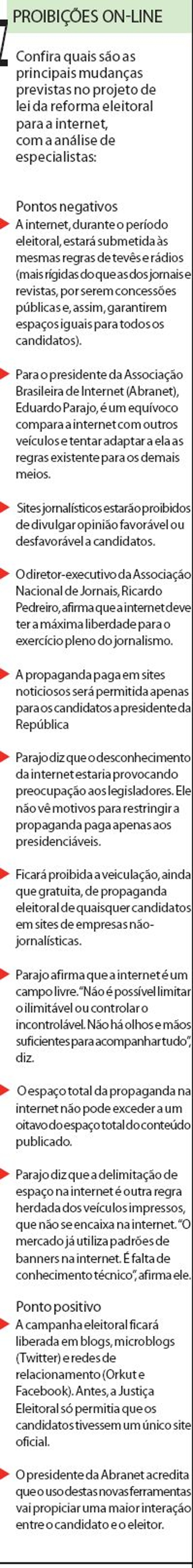 Confira quais são as principais mudanças previstas no projeto |