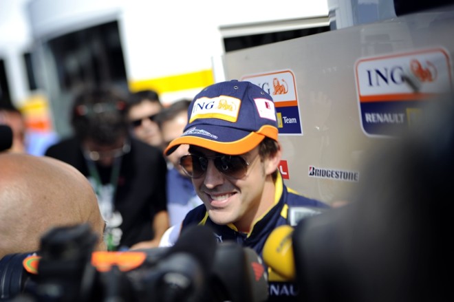 Fernando Alonso, o beneficiado: 