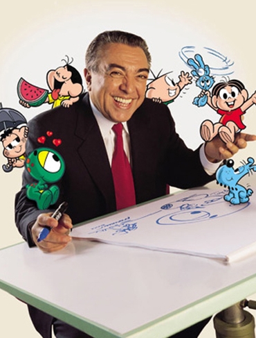 O quadrinista Mauricio de Sousa, que estará na Biena do Livro no Rio de Janeiro | Divulgação