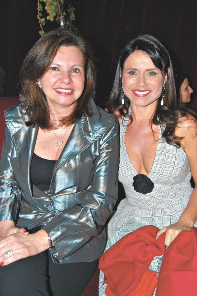 Lucia Schiffer Durães e Carla Petrelli, sra. Leonardo Petrelli | 