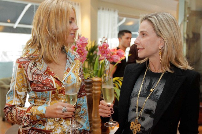 Vanessa Taques e Cristiane Mocellin prestigiaram ontem a estreia dos almoços de domingo no Guega Ristorante |