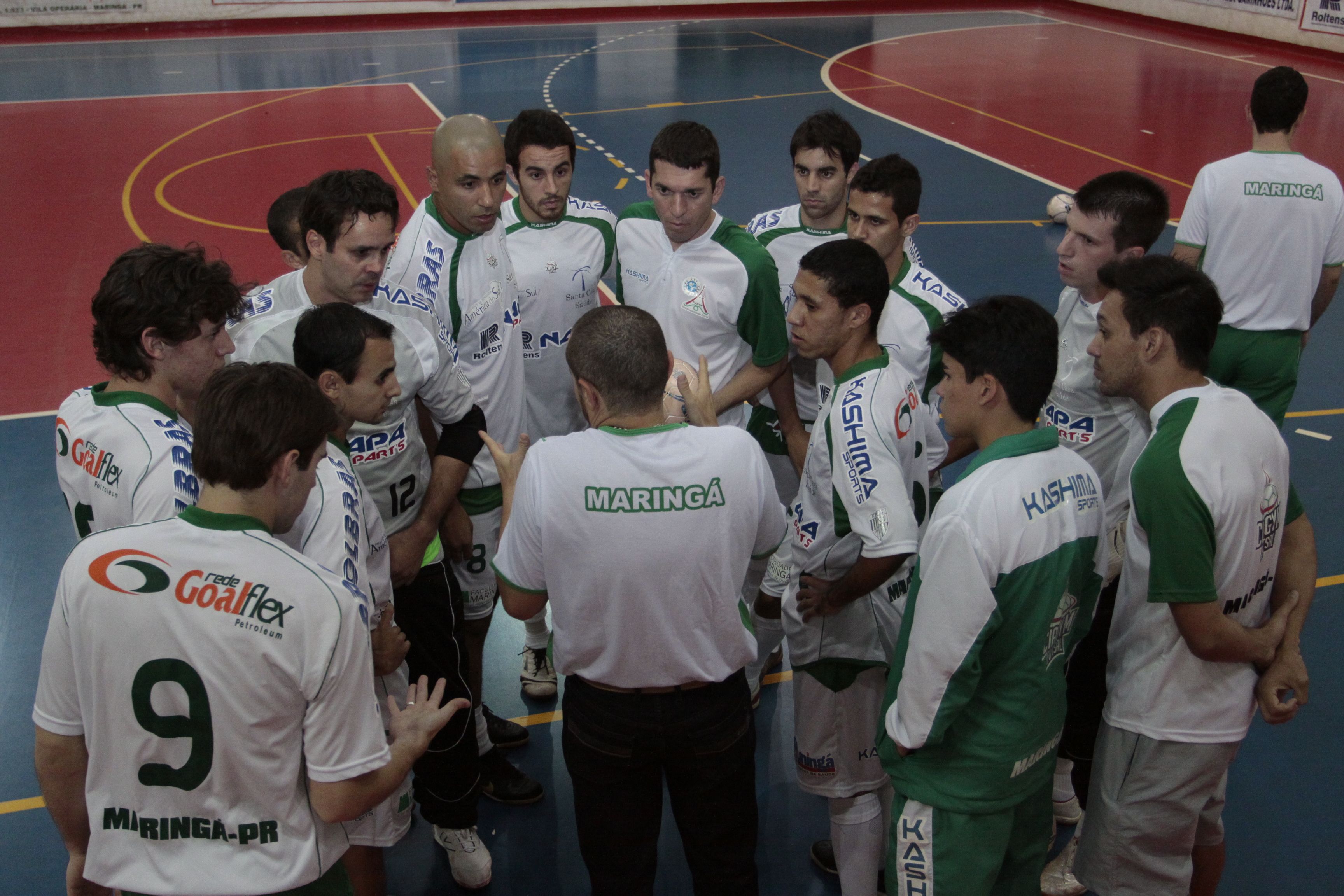 Fim da linha: o time de Maringá precisava vencer para seguir adiante na competição | Diuvlgação