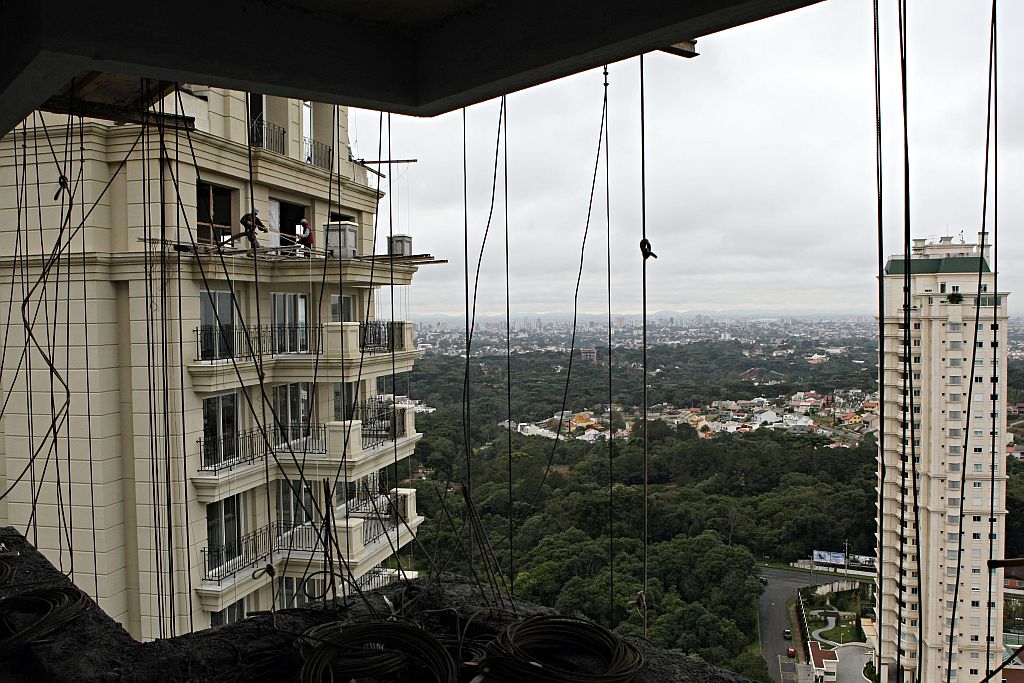 Construção civil foi destaque nos últimos pregões, com ações registrando valorização de até 11,67% | Albari Rosa/Gazeta do Povo