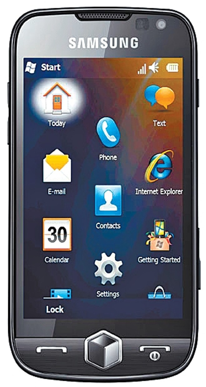 Samsung Omnia: tela Amoled com 3,7 polegadas | 