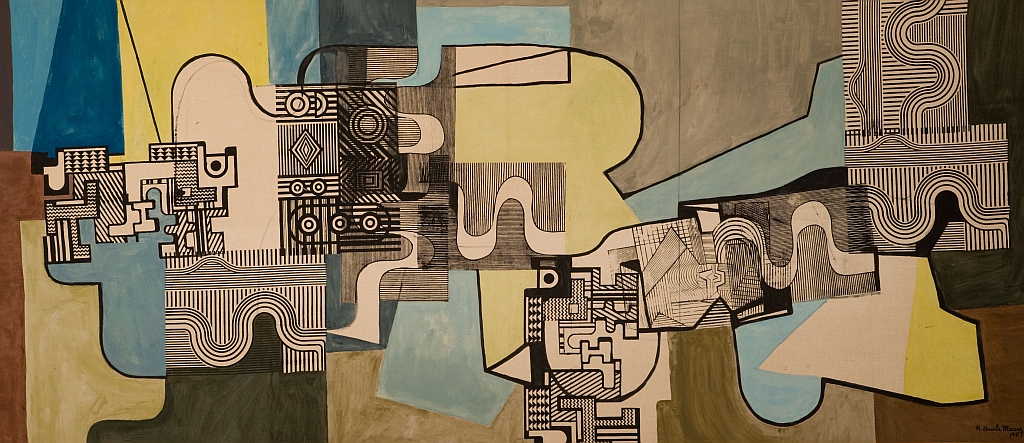 Sem Título, de 1987, é uma das mais de 100 obras de Burle Marx que integram a mostra antológica organizada por Antonio Carlos Abdalla, no Museu Oscar Niemeyer |