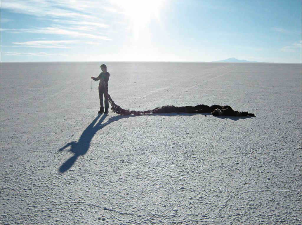 Imagem do vídeo Rastro de Linhas, de Sandra de Berduccy, da Bolívia | Divulgação