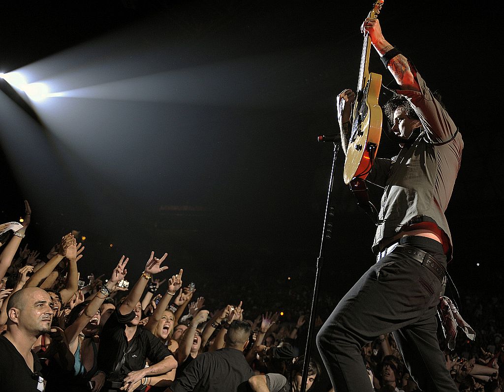 Show do Green Day: vídeos da banda estarão disponíveis no YouTube | Luis Gene/AFP