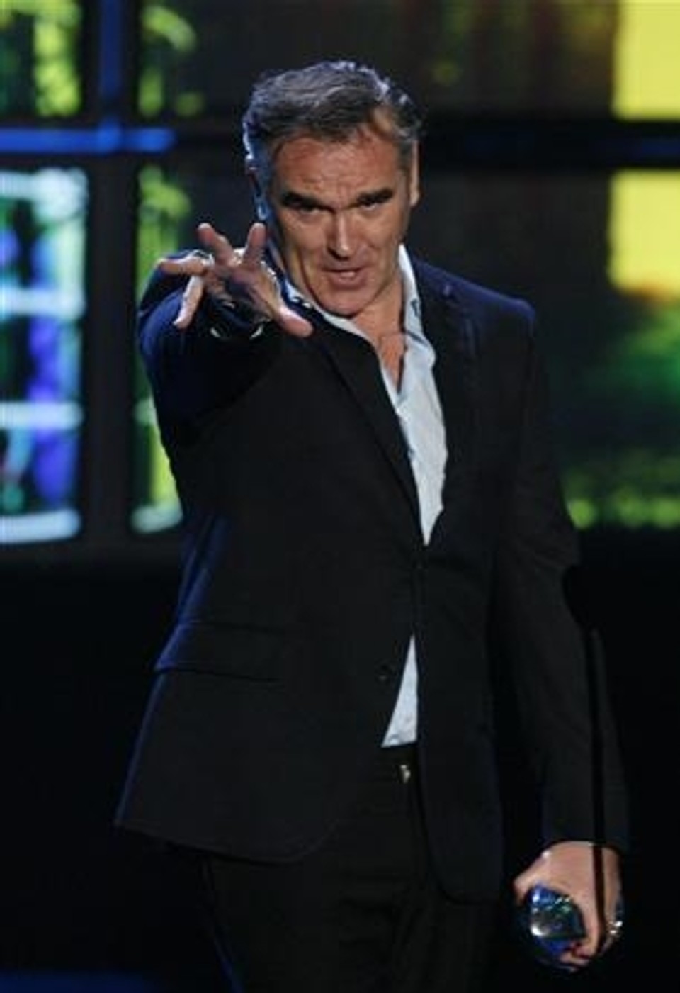 Morrissey desmaiou durante um show na Grã-Bretanha no final de semana passado | Mario Anzuoni/Reuters