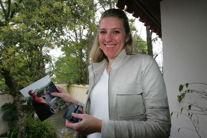 Mariane já foi conhecer as muralhas da China com um empurrão das milhas |