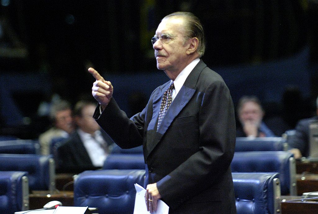 Sarney, como presidente do Senado e do Congresso, é o único parlamentar que pode convocar a sessão conjunta com a Câmara para criar a CPI | Geraldo Magela/Ag. Senado