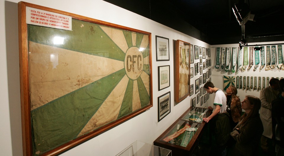 Espaço 100 Anos, o novo memorial do Coritiba, inaugurado nesta segunda-feira. | Daniel Castellano/ Gazeta do Povo