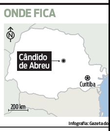 Veja onde fica Cândido de Abreu |