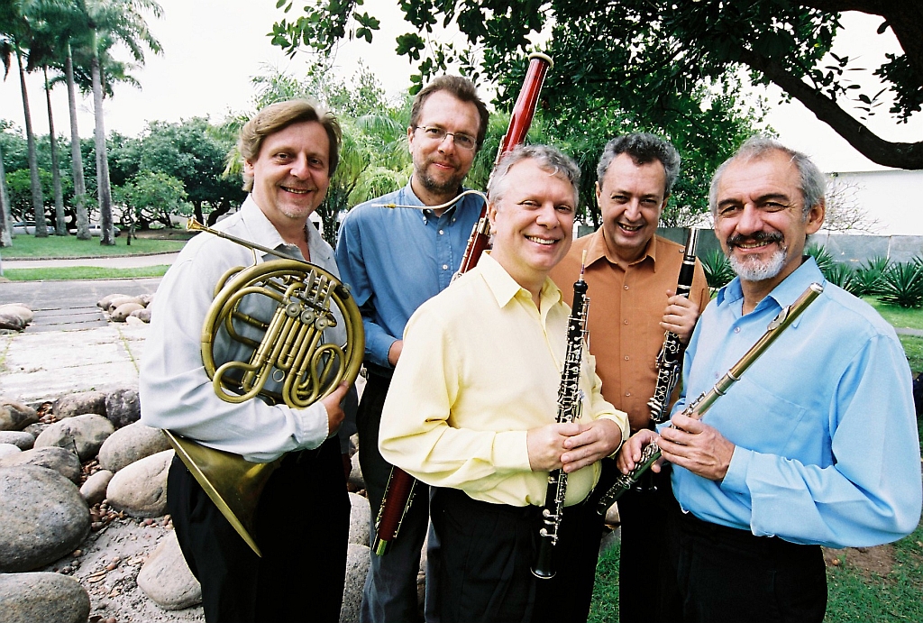 Quinteto de sopros existe desde 1962 e, agora, faz tributo a Villa-Lobos | Divulgação