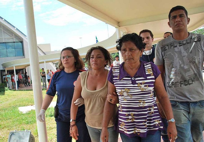 Sobreviventes: grupo passou noite com indígenas na floresta |