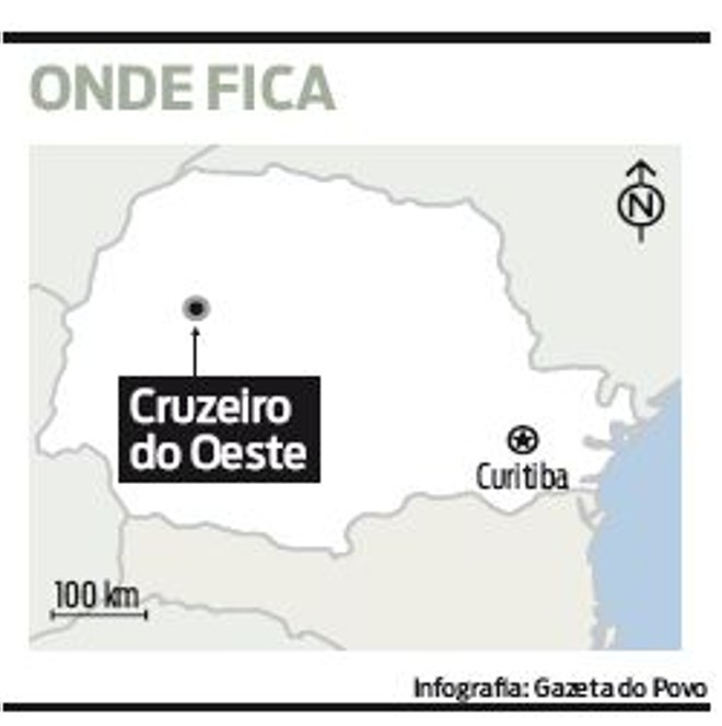 Veja onde fica Cruzeiro do Oeste |
