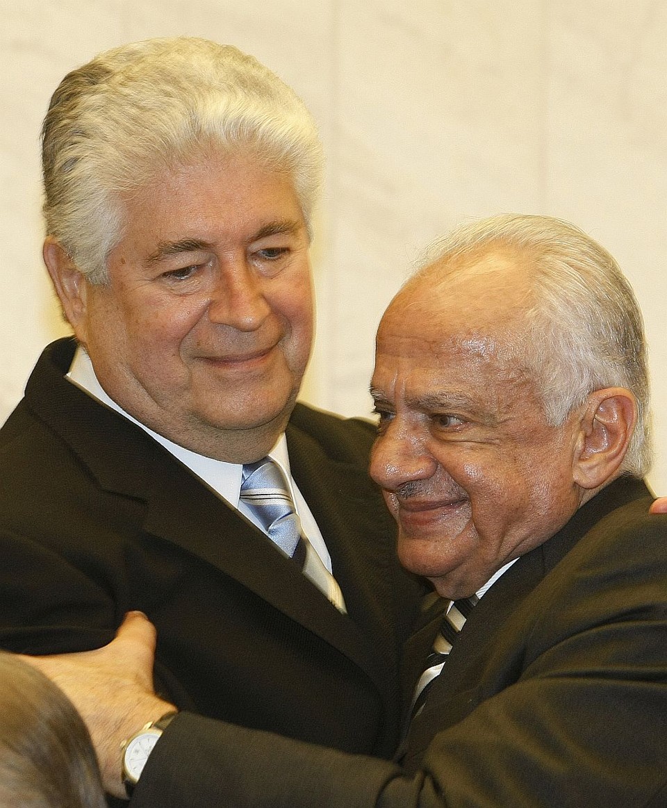 Requião e Simon: amigos. | Rodolfo Bührer/ Gazeta do Povo